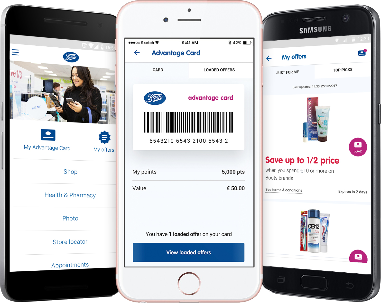 boots app offers