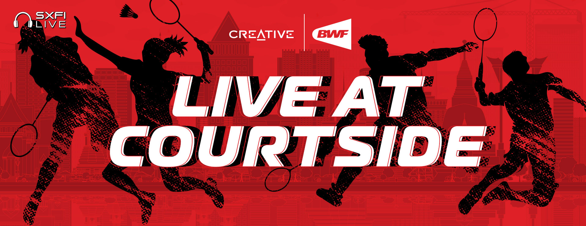 BWF Partners with Creative to Add Holography To Badminton Live Streams with SXFI LIVE.
