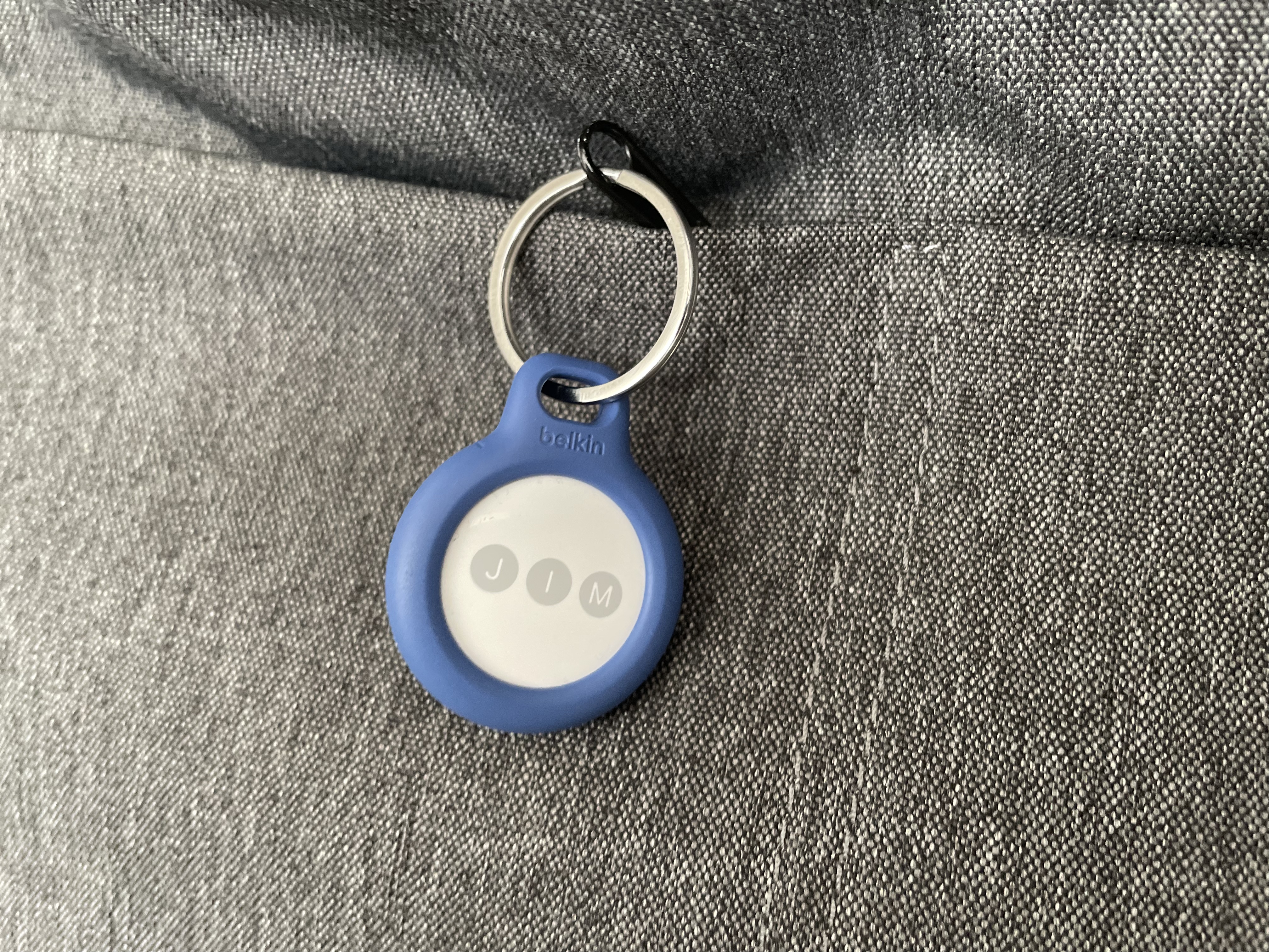 belkin key ring holder for apple air tag