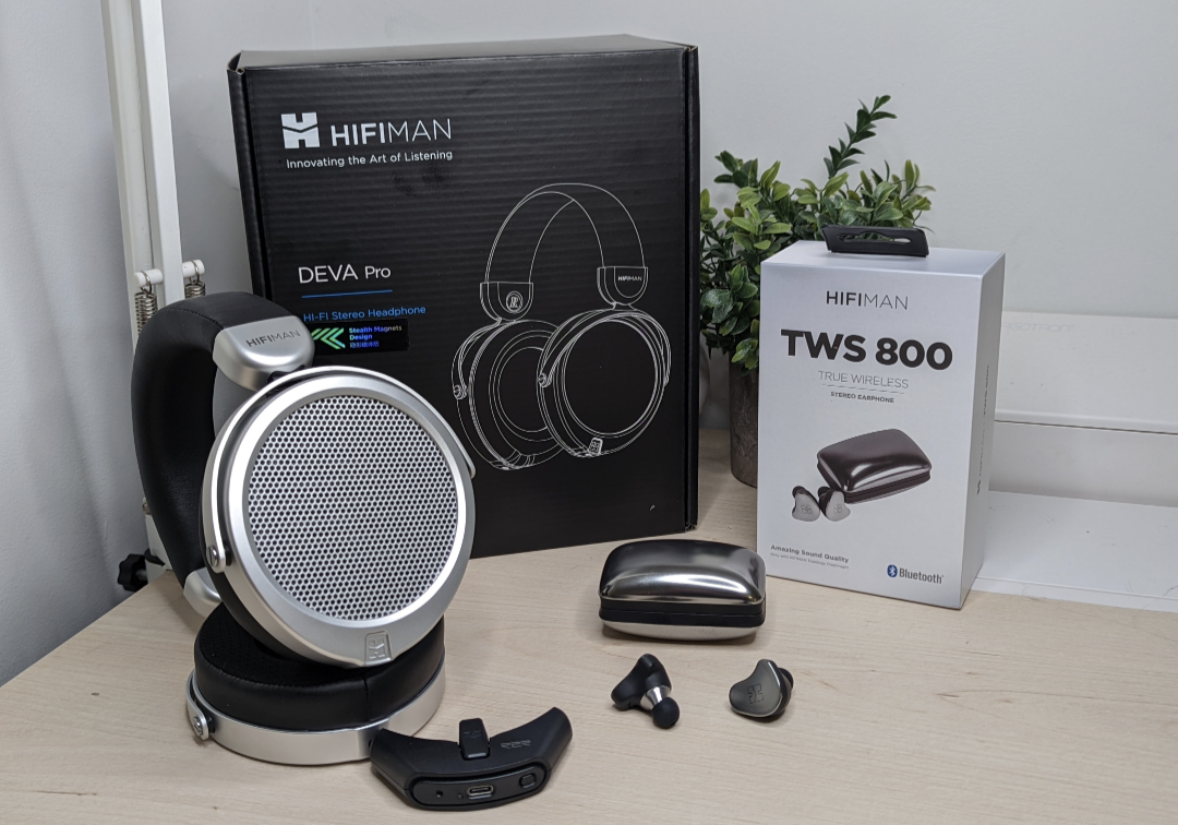 HiFiMan Deva Pro and TWS800 earbuds techbuzzireland