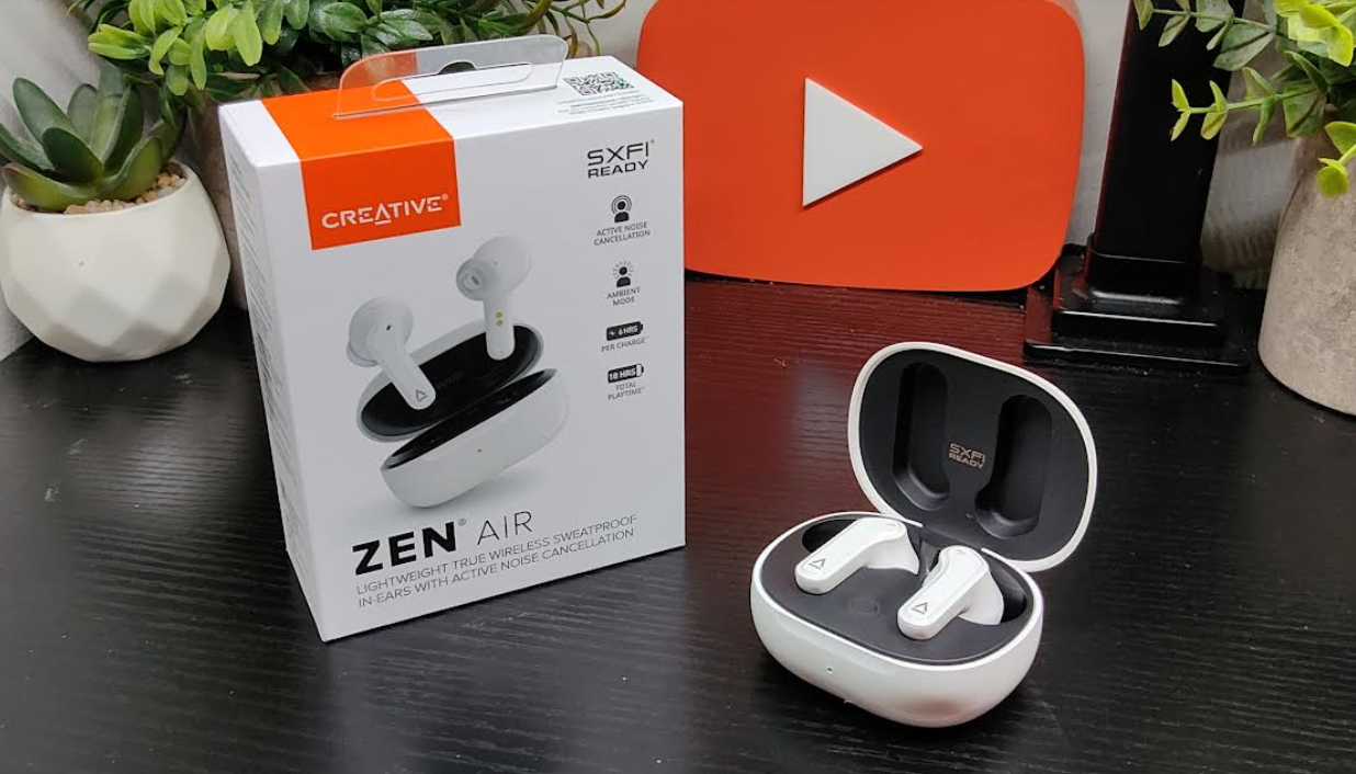 Creative Zen Air true wireless earbuds - techbuzzireland