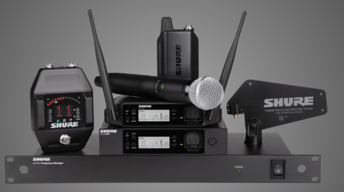 SHURE GLX-D dual band wireless system
