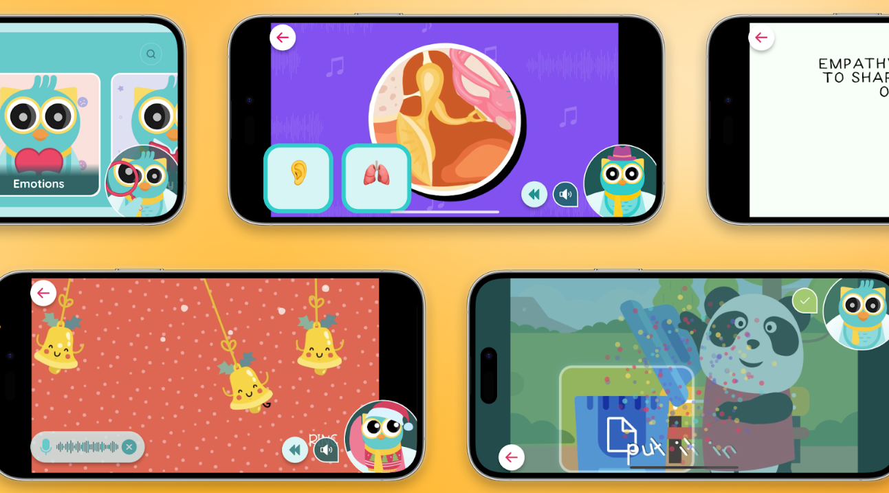 kidovo interactive learning child app - techbuzzireland