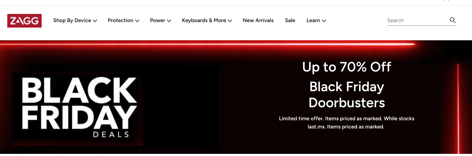 Mophie Black Friday sale - techbuzzireland