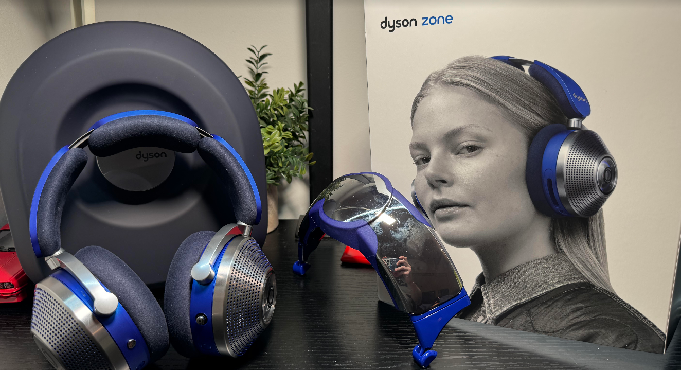 The Dyson Zone air-purifying headphones - techbuzzireland