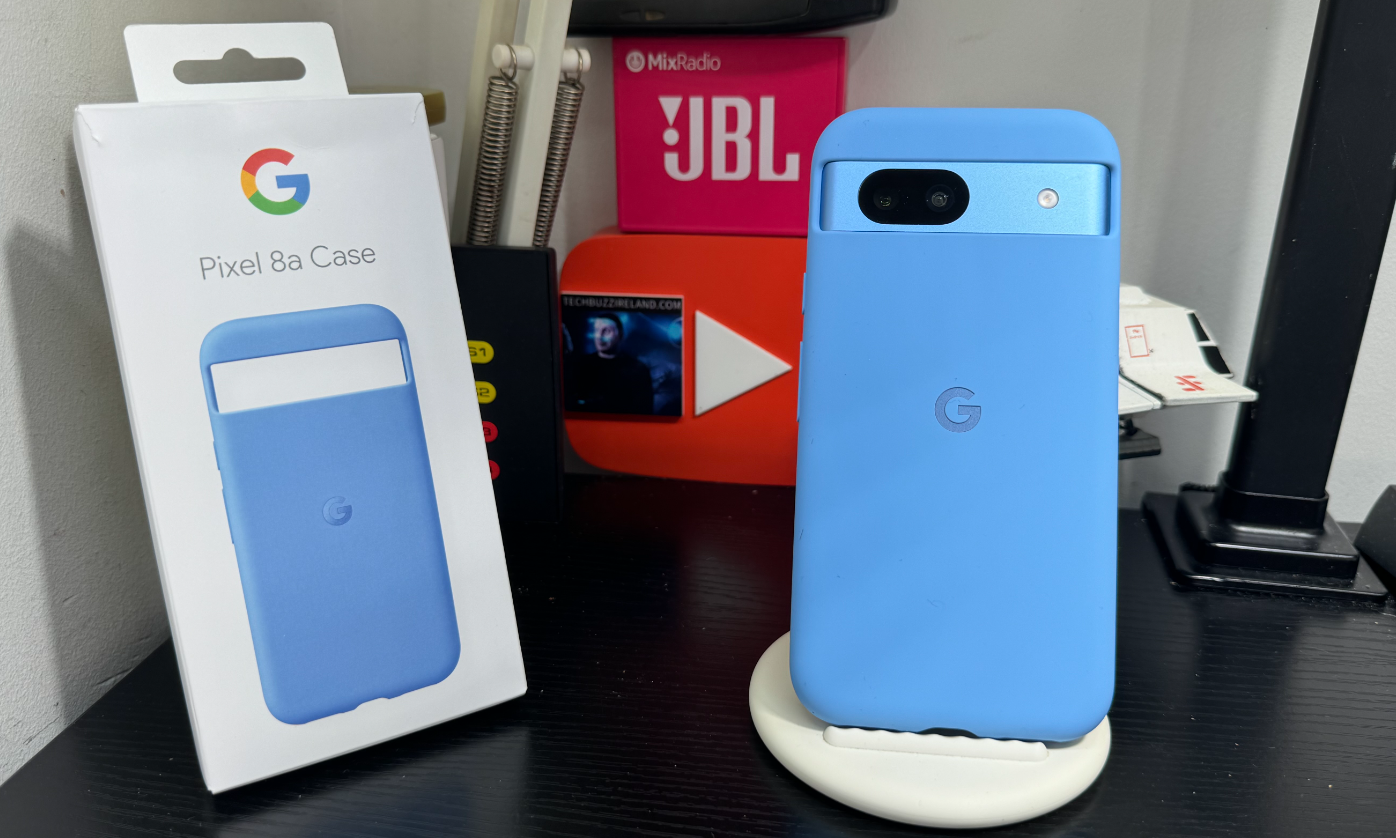 Official Google Pixel 8a case review techbuzzireland.com Jim O Brien