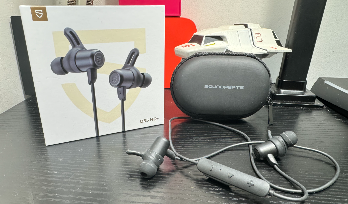 SOUNDPEATS Q35 HD+ Neckband earphones - techbuzzireland