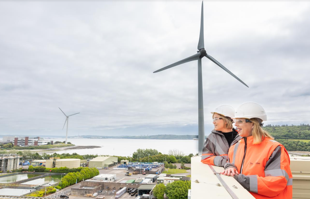 Thermo Fisher Scientific marks ten-year anniversary of on-site wind turbine - techbuzzireland