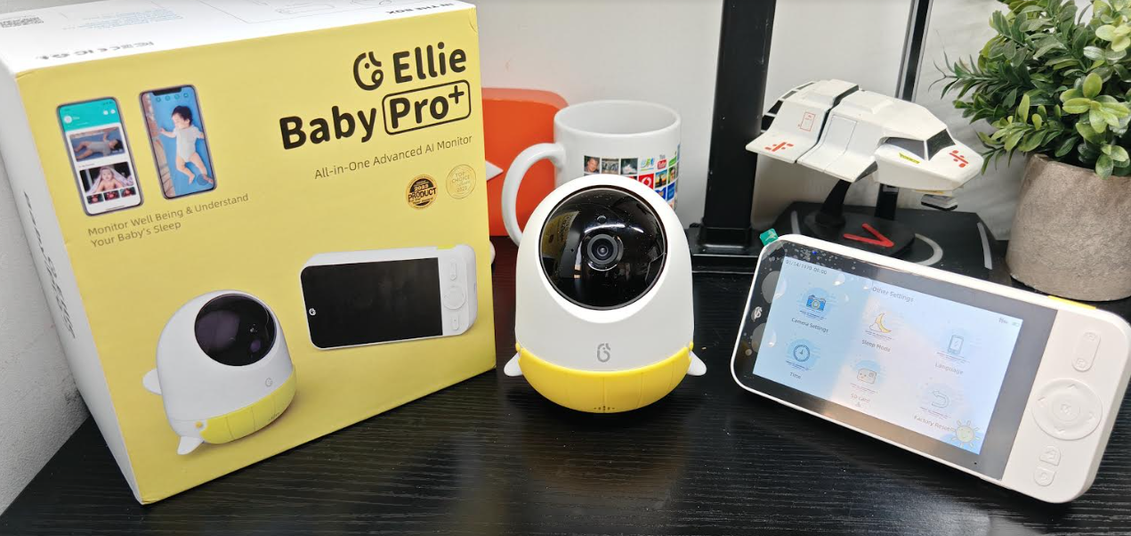 Ellie Baby Pro+ All-in-One Advanced AI monitor - techbuzzireland