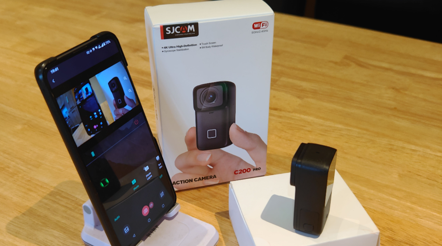 SJCAM C200 Pro action camera - techbuzzireland