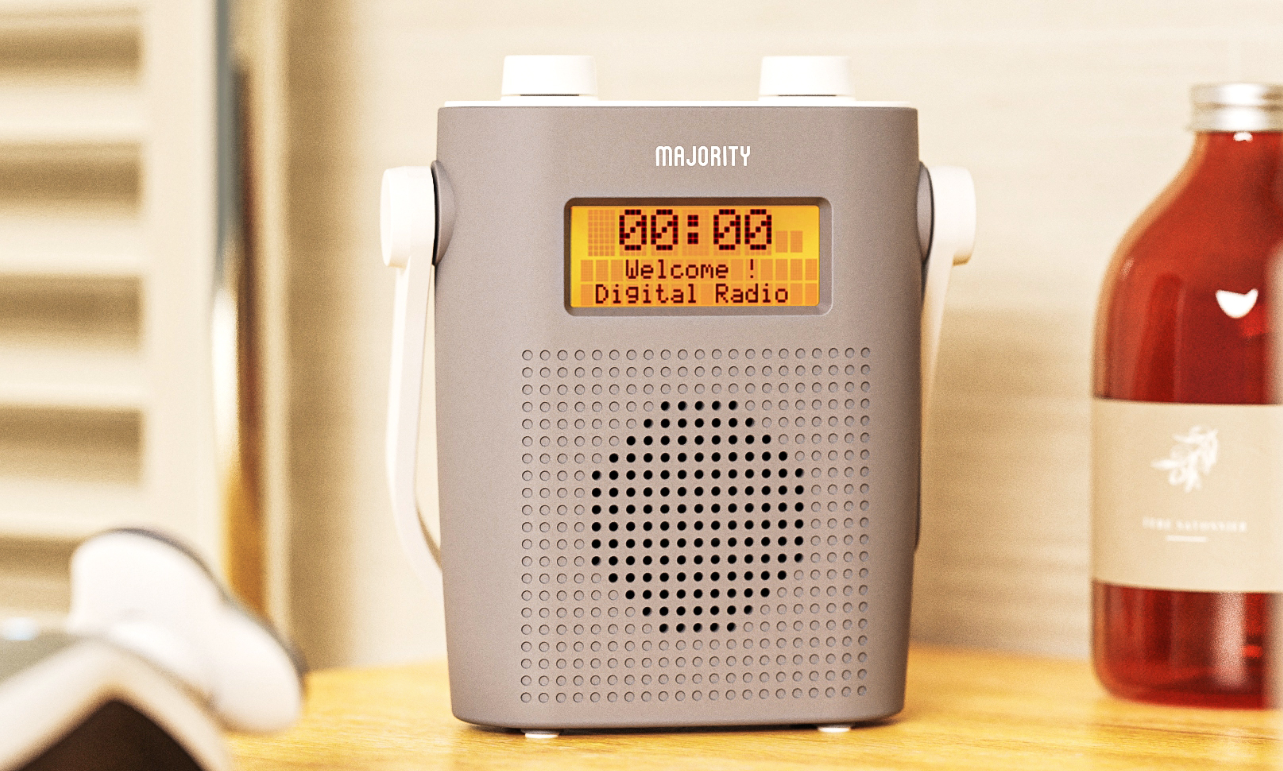 Majority unveils the Eversden Water-Resistant Radio: A collaboration of DAB+ Radio & Bluetooth connectivity