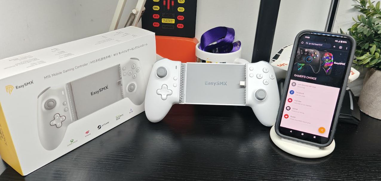 First Look - EasySMX M15 Android and iPhone Game controller - techbuzzireland