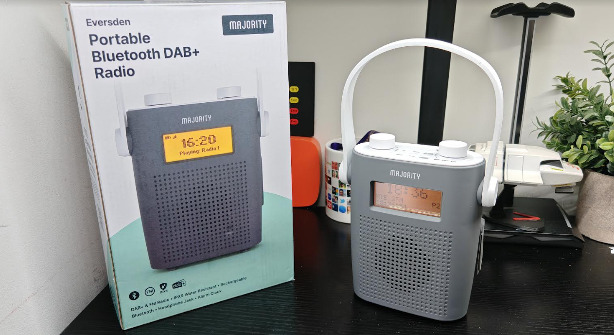 Majority Eversden Bluetooth Water-Resistant DAB+ Radio- techbuzzireland