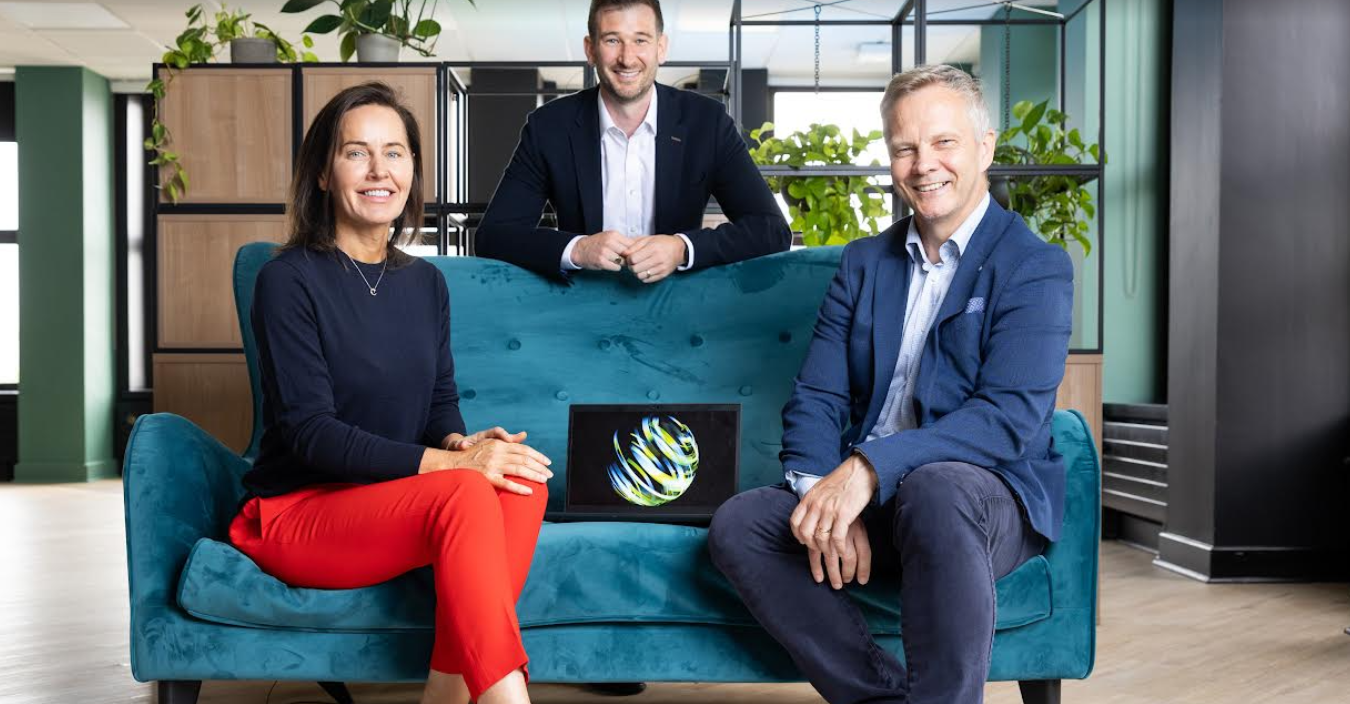 Andrea Reynolds, CEO, Swoop Funding; James Toomey, partner and Fast 50 programme leader, Deloitte; Fergal O’Connor, CEO and Founder, Buymedia. Photo credit: Jason Clarke Photography.