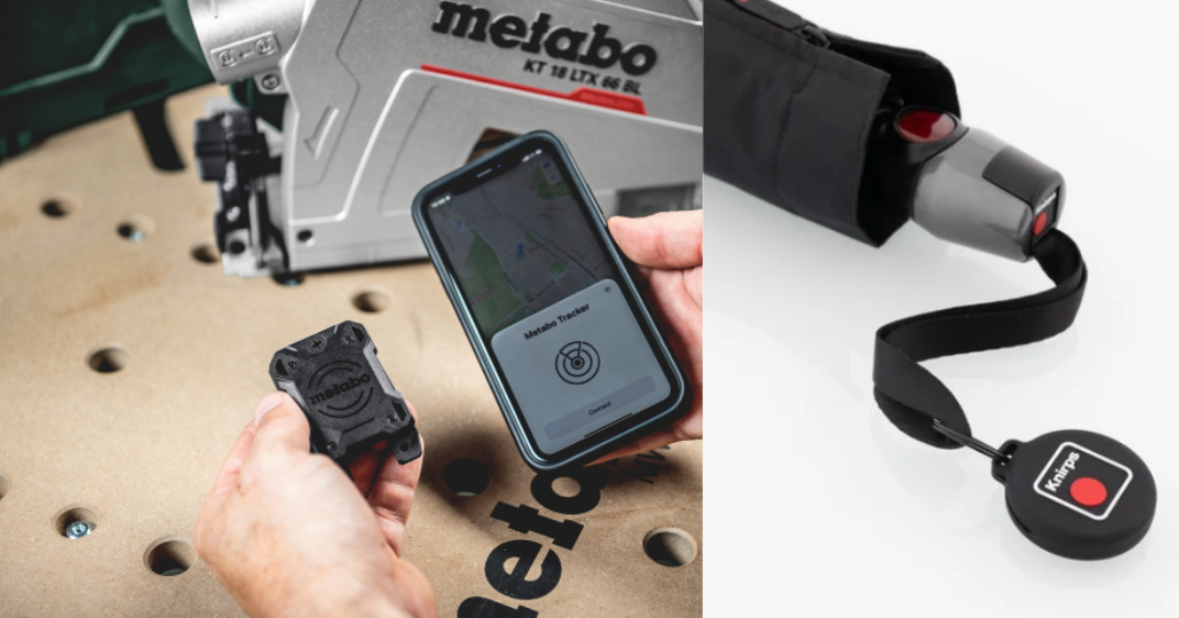 Chipolo teams up with Metabo, iodyne, and Knirps to add advanced tracking integration to partners’ original products