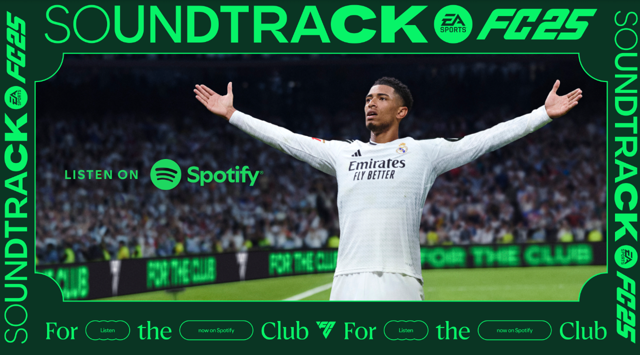 EA SPORTS REVEALS HIGHLY ANTICIPATED SOUNDTRACK FOR EA SPORTS FC 25