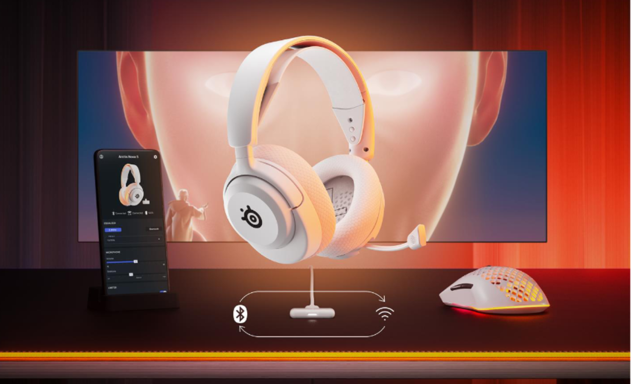 SteelSeries Unveils Arctis Nova 5 in White - techbuzzireland