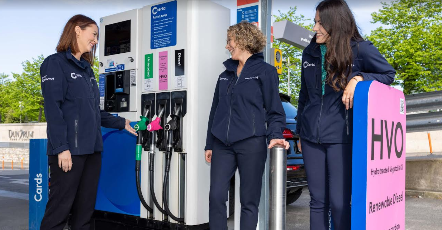 Certa first to open 10 HVO sites as demand for renewable fuel rises across Ireland