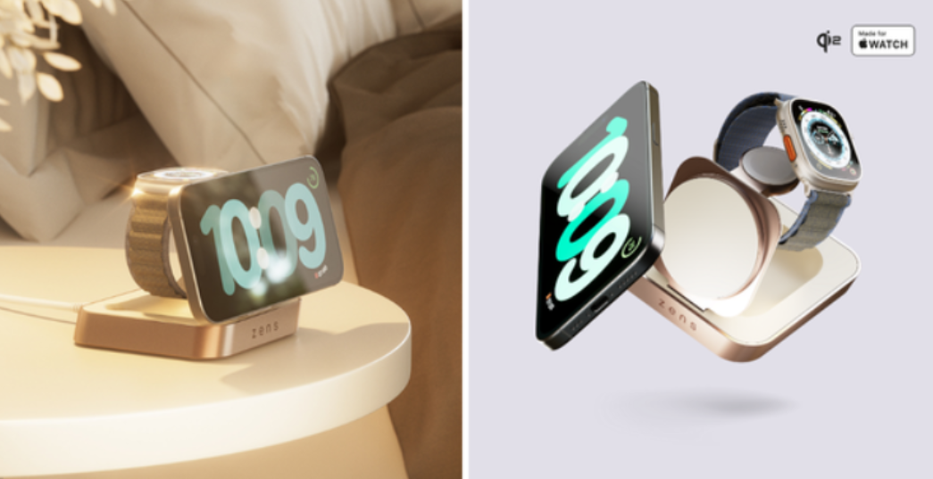 Zens introduces copper/white wireless chargers: a perfect blend of innovation and style