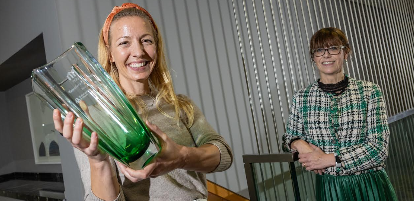 Heidi Davis, CEO of Peri has been awarded the Enterprise Ireland High-Potential Start-Up (HPSU) Founder of the Year for 2024