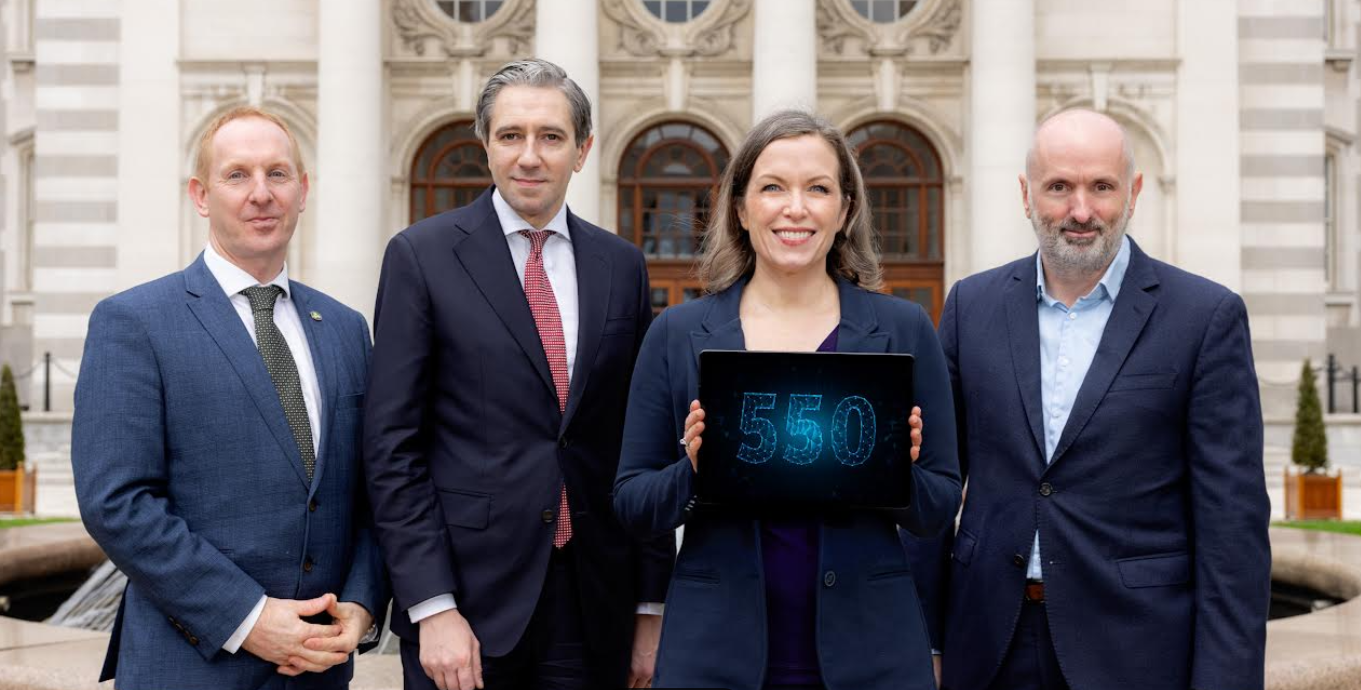 Taoiseach Simon Harris welcomes Microsoft’s decision to deliver 550 new Irish based engineering and R&D jobs