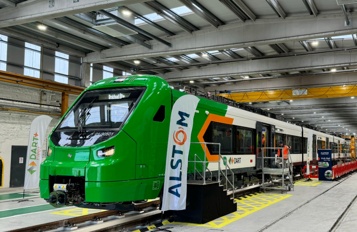 First of new DART+ trains unveiled - techbuzzireland