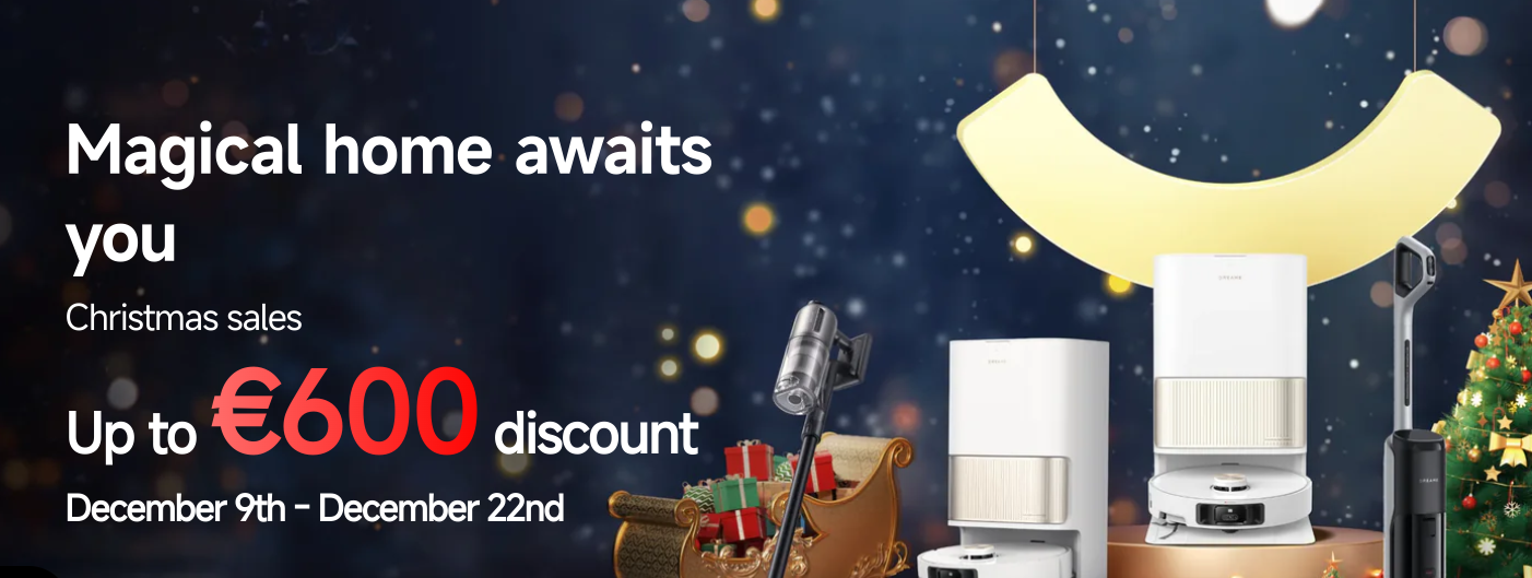 Dreame launches exclusive Christmas deals