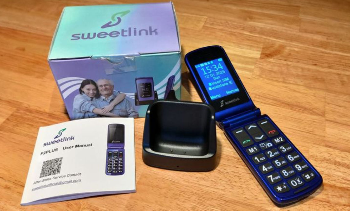 Sweetlink F2 Plus Big Button Mobile Phone - techbuzzireland