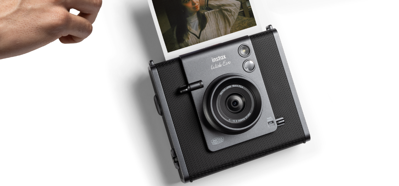 FUJIFILM instax WIDE Evo instant camera - techbuzzireland