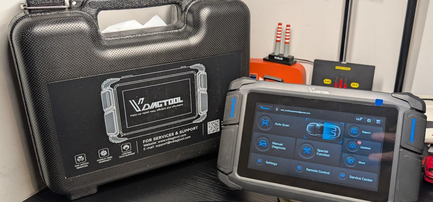 VDIAGTOOL VD70S wireless automotive diagnostic tool - techbuzzireland