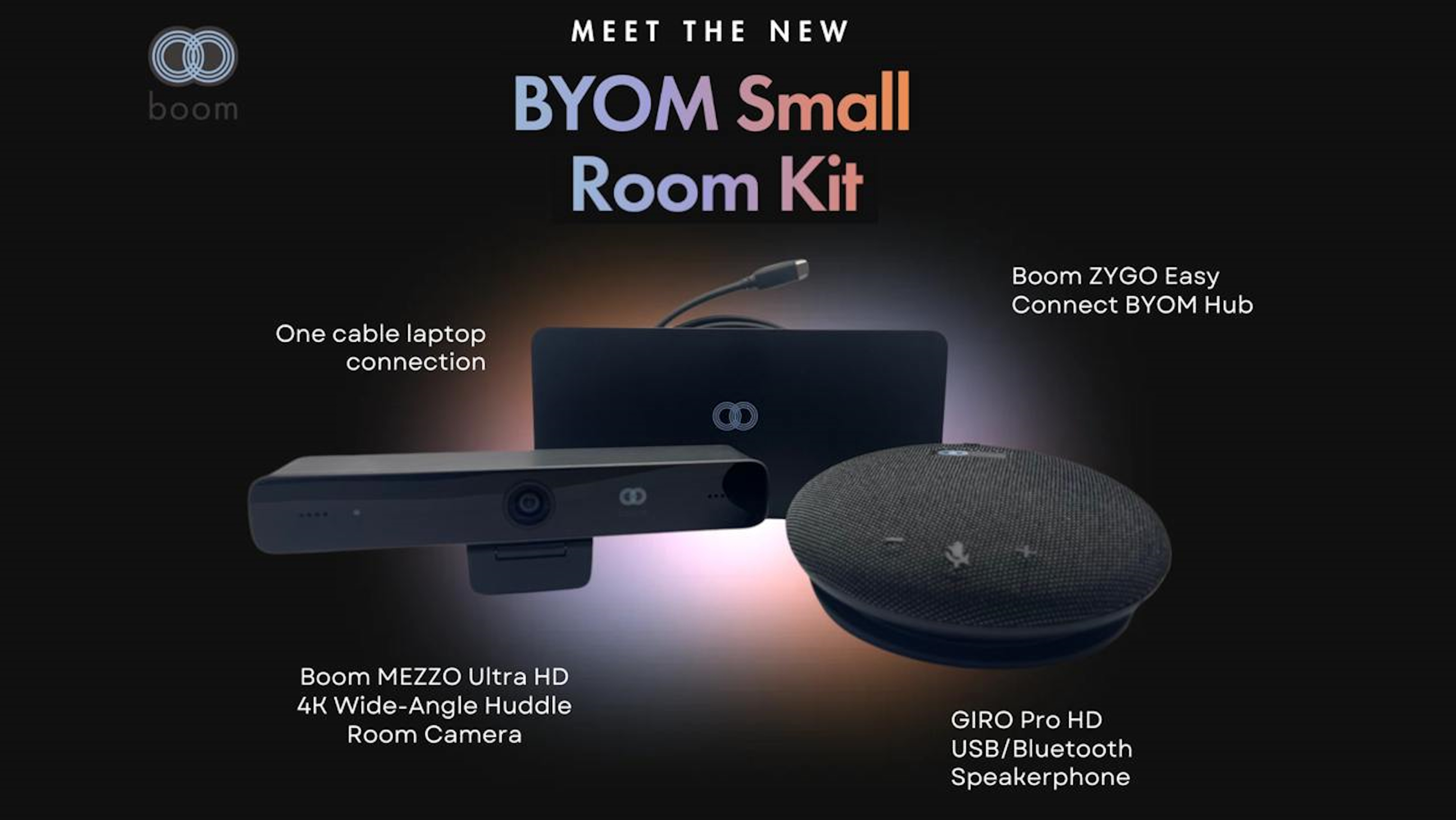 Boom Ignites Huddle Room ‘Explosion’ With Dedicated Meeting Room In A Box Conference Kit