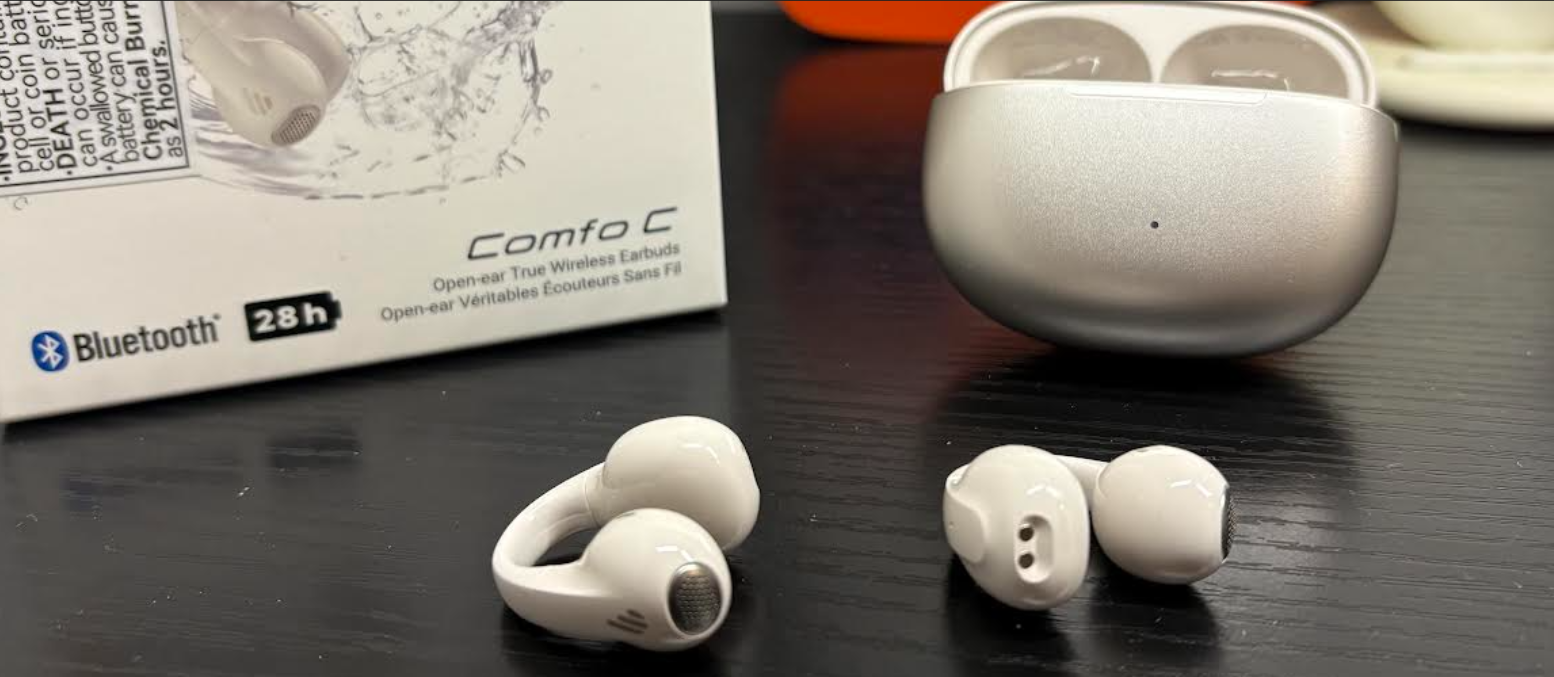 Edifier Comfo C clip on earbuds - techbuzzireland