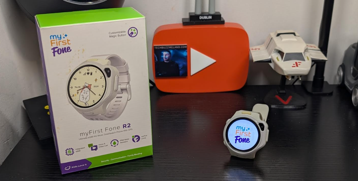 myFirst Fone R2 4G eSIM Video Call Kids Smart Watch First Look - techbuzzireland