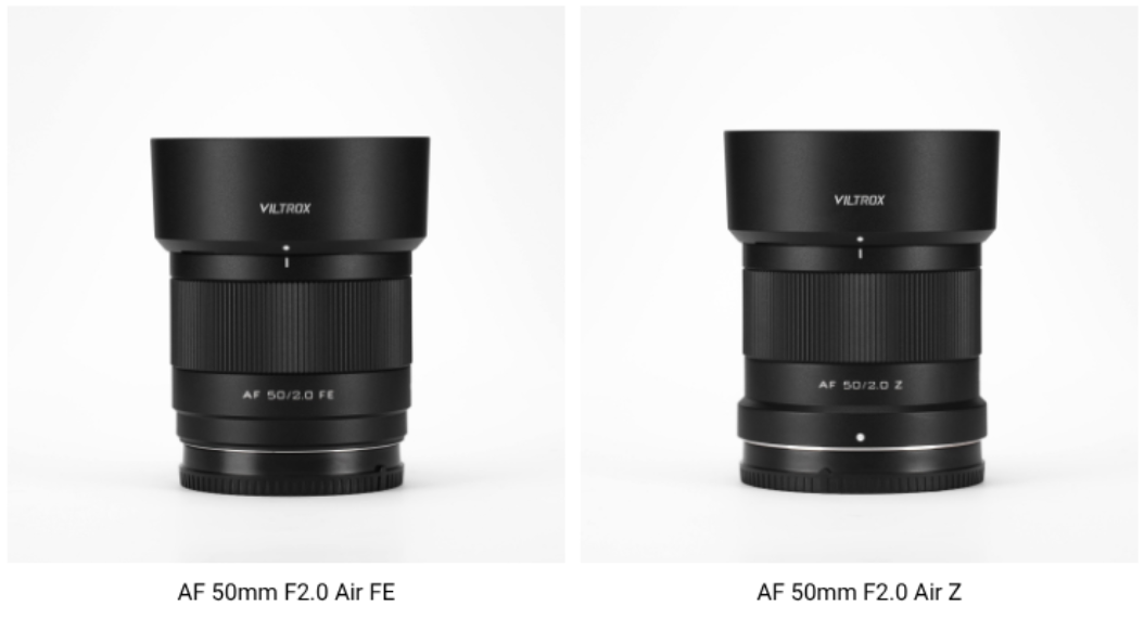 Viltrox Announces New AF 50mm F2.0 Air FE/Z Lens - techbuzzireland