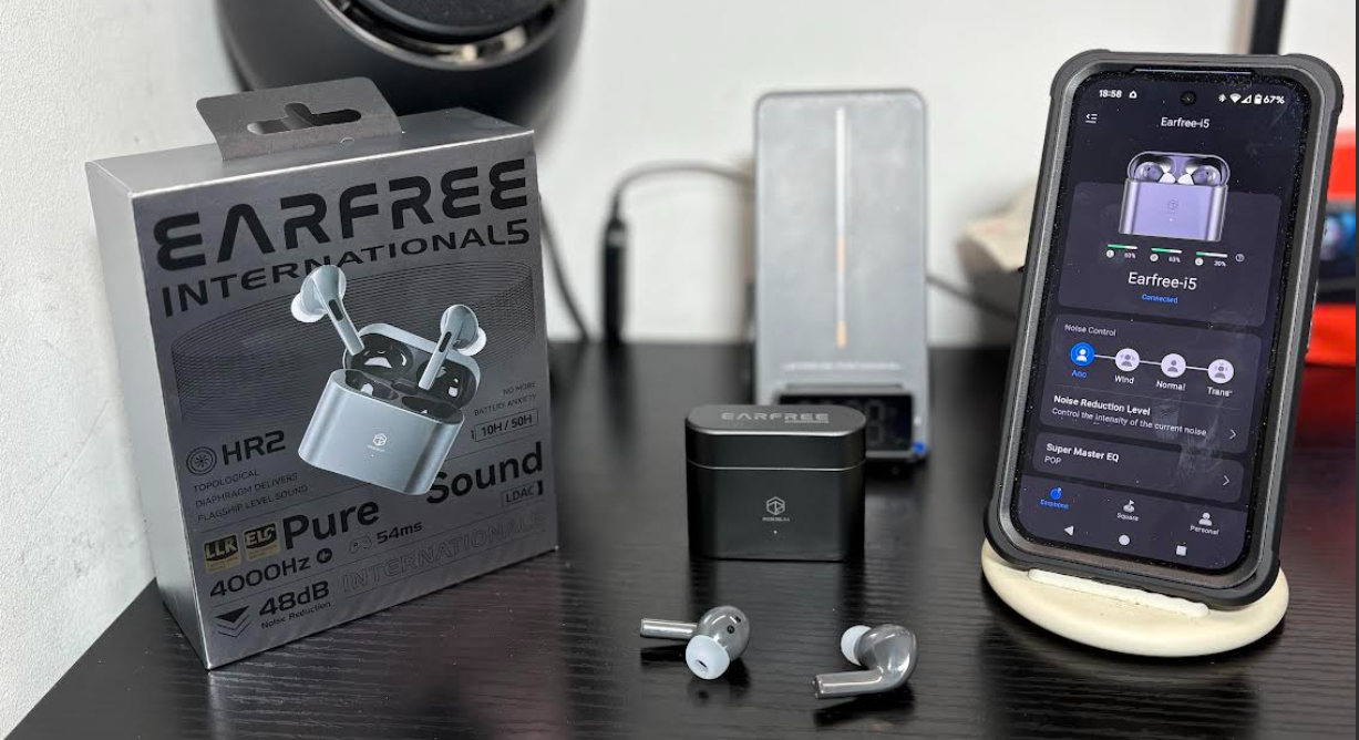 ROSESELSA EARFREE-i5 TWS Earbuds Hybrid ANC Headphones Review