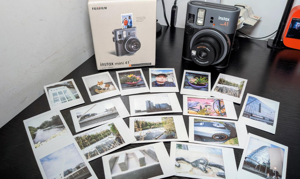 FUKIFILM instax mini 41 instant camera review - techbuzzireland