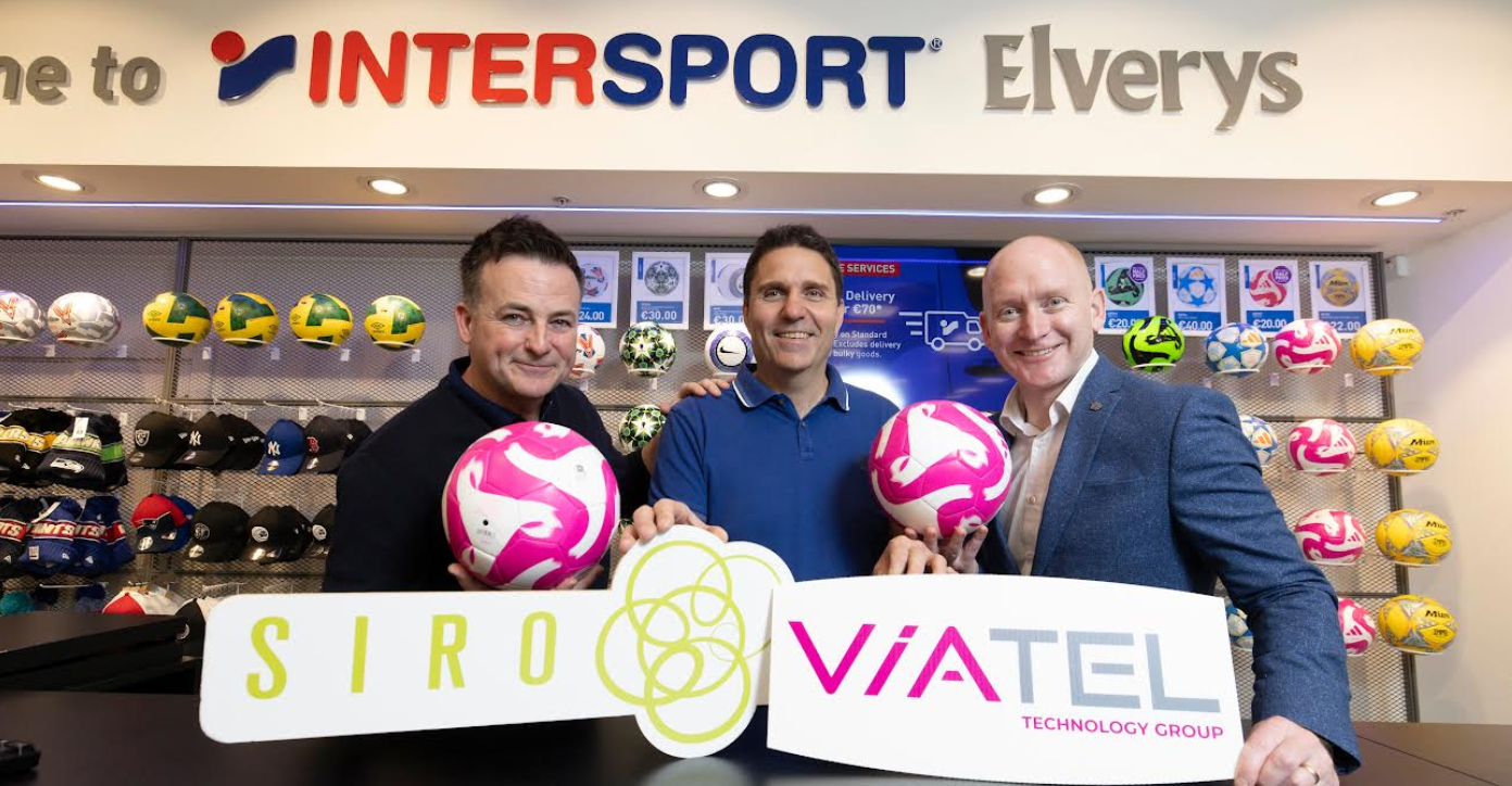 Viatel and SIRO celebrate 1,000 enterprise connections, powering INTERSPORT Elverys' national network - techbuzzireland