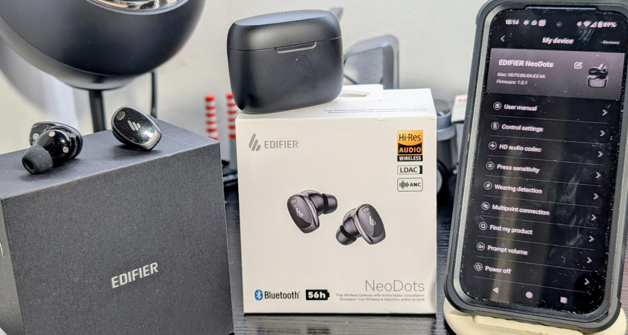 Edifier NeoDots Earbuds Review - techbuzzireland