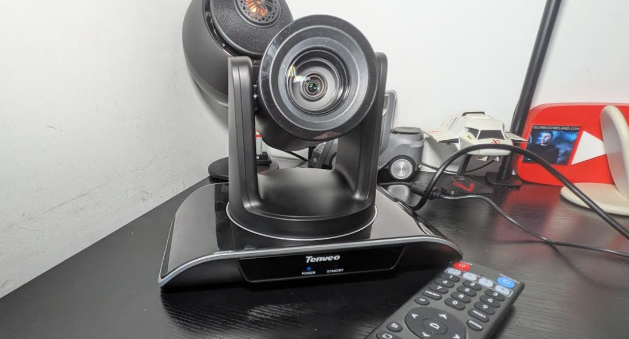 Tenveo PTZ Camera AI Auto-Tracking Live Streaming 30X Optical Zoom Review - techbuzzireland