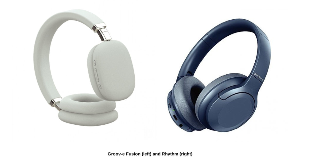 Groov-e launches two new affordable wireless over-ear headphones with active noise cancelling for under £35 - techbuzzireland