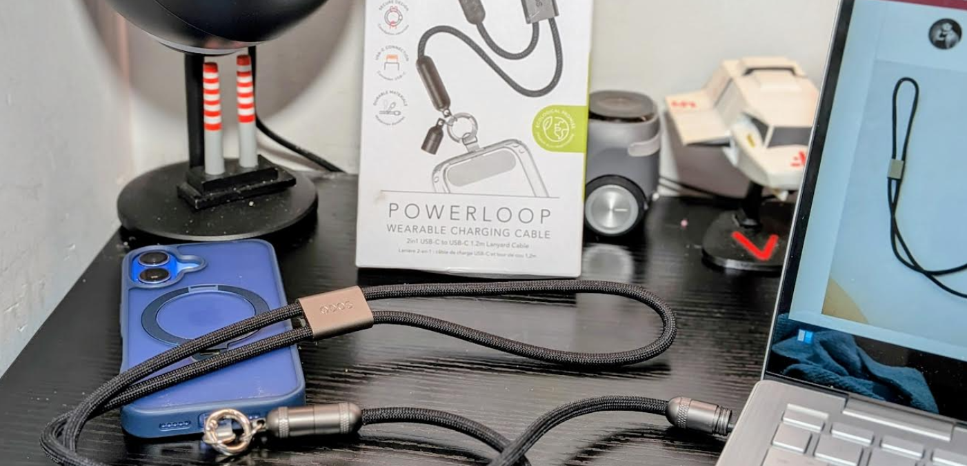 QDOS PowerLoop: 2-in-1 lanyard Review - techbuzzireland