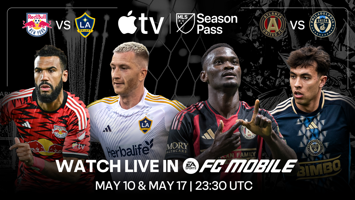 FC Mobile Partners with MLS and Apple TV to bring live MLS matches to FC Mobile - techbuzzireland