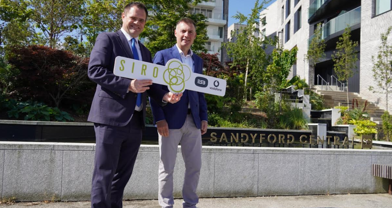 SIRO has announced the rollout of its full fibre network in Sandyford, Dublin. - techbuzzireland