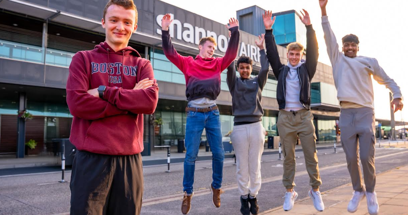 Lift-Off from Shannon Airport for NASA competition winning teen scientists - techbuzzireland