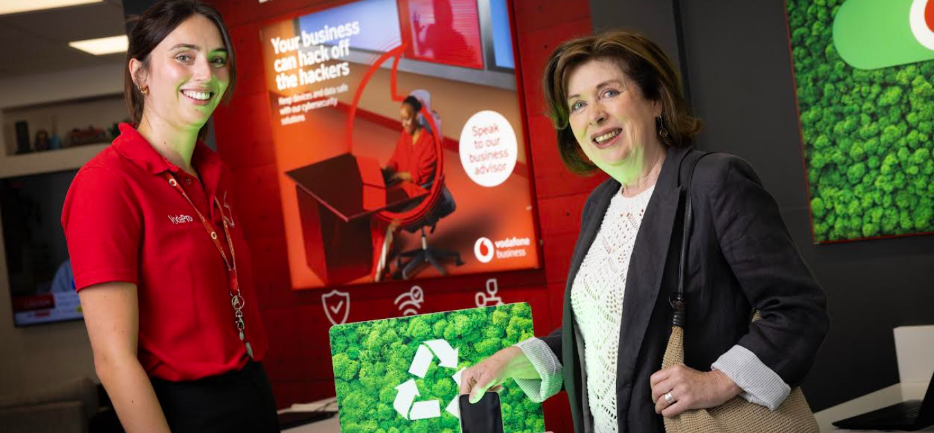 Vodafone Ireland reports 76% year on year growth in device trade-ins - techbuzzireland