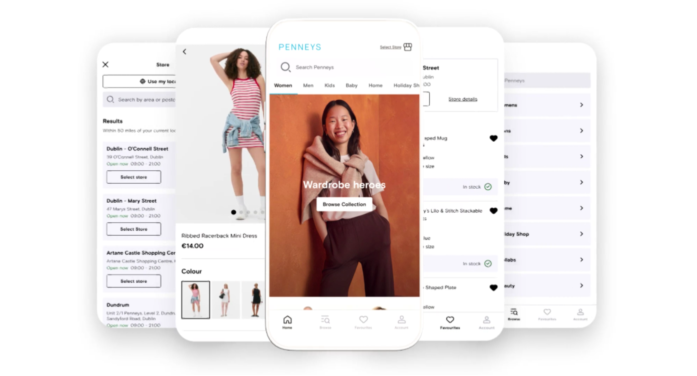 Penneys has launched its new customer app in Ireland - techbuzzireland