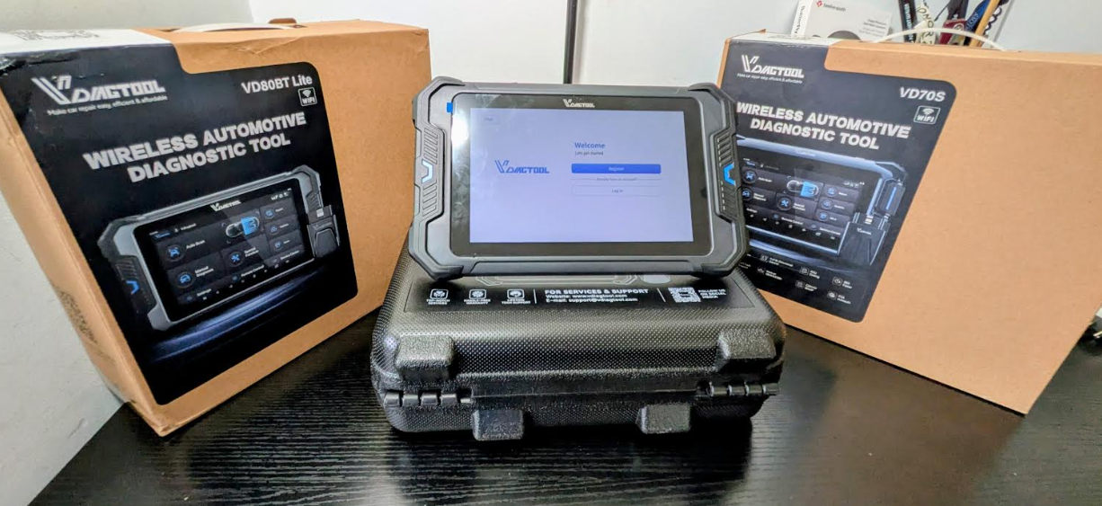 VDIAGTOOL VD80BT Lite First Look Vs VD70S - techbuzzireland