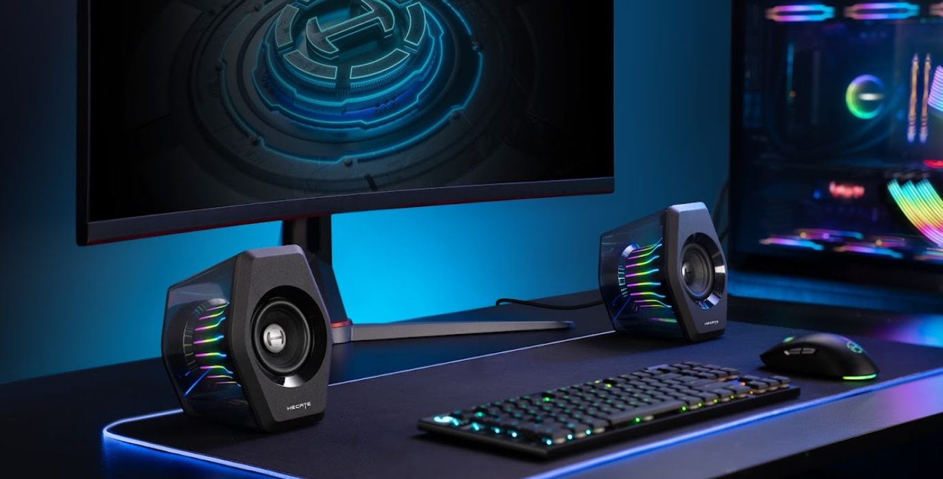 New Edifier G2000 Pro - Hear the Future: Transparent Design, Thunderous Sound! - techbuzzireland