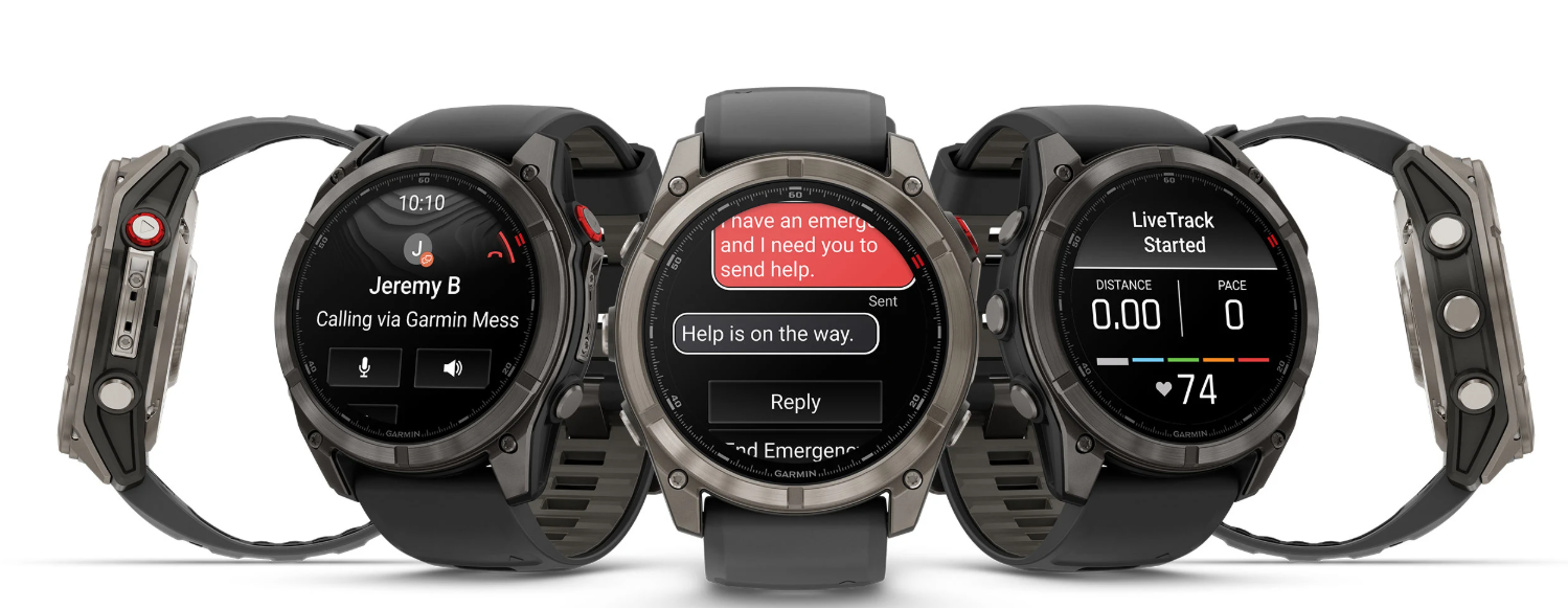 Garmin launches first microLED watch and brings inReach to your wrist - techbuzzireland