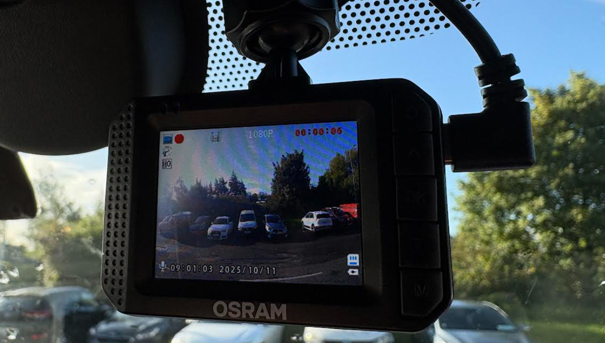 OSRAM ROADSIGHT 1500 Dashcam Review - techbuzzireland